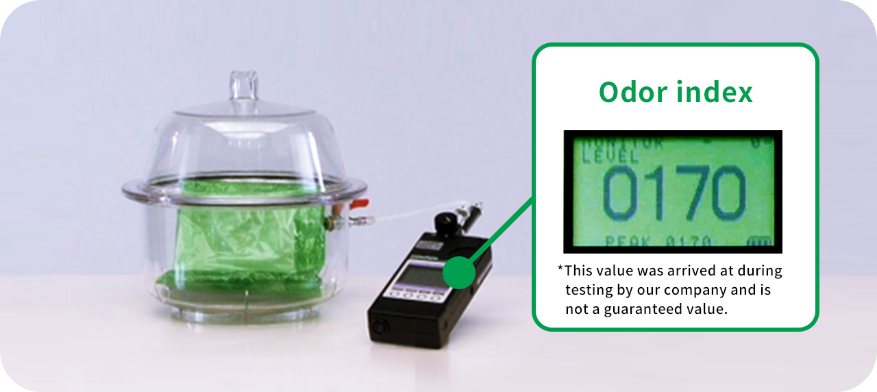 Odor Index  170 *This value was arrived at during testing by our company and is not a guaranteed value.